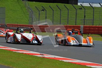 © Carl Jones/Octane Photographic Ltd. OSS Championship – Silverstone. Sunday 29th July 2012. Tony Sinclair, Jade 3 and Simon Tilling, Radical SR3