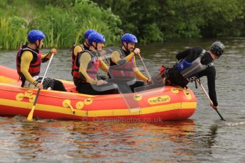 © Octane Photographic Ltd. 2012 World Superbike Championship – European GP – Donington Park. Media Day at the National Watersports Centre, Nottingham. 10th May 2012. Sam Lowes, Leon Haslam, Chaz Davies and Eugene Laverty. Digital Ref : 0324cb7d0689