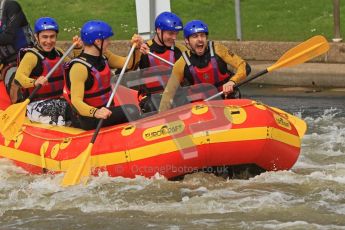 © Octane Photographic Ltd. 2012 World Superbike Championship – European GP – Donington Park. Media Day at the National Watersports Centre, Nottingham. 10th May 2012. Sam Lowes, Leon Haslam, Chaz Davies and Eugene Laverty. Digital Ref : 0324cb7d0733