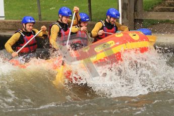 © Octane Photographic Ltd. 2012 World Superbike Championship – European GP – Donington Park. Media Day at the National Watersports Centre, Nottingham. 10th May 2012. Sam Lowes, Leon Haslam, Chaz Davies and Eugene Laverty. Digital Ref : 0324cb7d0740