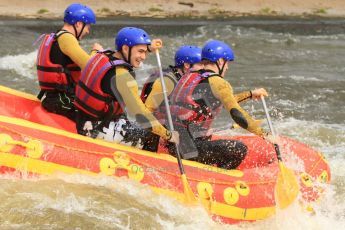 © Octane Photographic Ltd. 2012 World Superbike Championship – European GP – Donington Park. Media Day at the National Watersports Centre, Nottingham. 10th May 2012. Sam Lowes, Leon Haslam, Chaz Davies and Eugene Laverty. Digital Ref : 0324cb7d0754