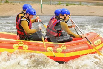© Octane Photographic Ltd. 2012 World Superbike Championship – European GP – Donington Park. Media Day at the National Watersports Centre, Nottingham. 10th May 2012. Sam Lowes, Leon Haslam, Chaz Davies and Eugene Laverty. Digital Ref : 0324cb7d0769