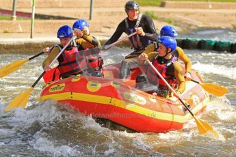 © Octane Photographic Ltd. 2012 World Superbike Championship – European GP – Donington Park. Media Day at the National Watersports Centre, Nottingham. 10th May 2012. Sam Lowes, Leon Haslam, Chaz Davies and Eugene Laverty. Digital Ref : 0324cb7d0892