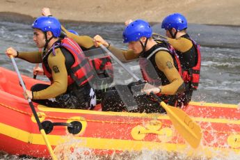 © Octane Photographic Ltd. 2012 World Superbike Championship – European GP – Donington Park. Media Day at the National Watersports Centre, Nottingham. 10th May 2012. Sam Lowes, Leon Haslam, Chaz Davies and Eugene Laverty. Digital Ref : 0324cb7d0925