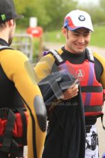 © Octane Photographic Ltd. 2012 World Superbike Championship – European GP – Donington Park. Media Day at the National Watersports Centre, Nottingham. 10th May 2012. Leon Haslam. Digital Ref : 0324cb7d0951