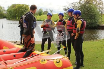 © Octane Photographic Ltd. 2012 World Superbike Championship – European GP – Donington Park. Media Day at the National Watersports Centre, Nottingham. 10th May 2012. Sam Lowes, Leon Haslam, Chaz Davies and Eugene Laverty. Digital Ref : 0324lw7d0834