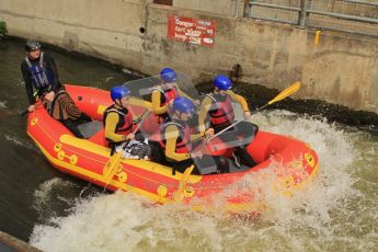 © Octane Photographic Ltd. 2012 World Superbike Championship – European GP – Donington Park. Media Day at the National Watersports Centre, Nottingham. 10th May 2012. Sam Lowes, Leon Haslam, Chaz Davies and Eugene Laverty. Digital Ref : 0324lw7d0902