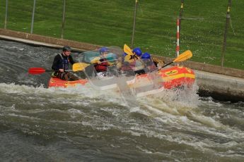 © Octane Photographic Ltd. 2012 World Superbike Championship – European GP – Donington Park. Media Day at the National Watersports Centre, Nottingham. 10th May 2012. Sam Lowes, Leon Haslam, Chaz Davies and Eugene Laverty. Digital Ref : 0324lw7d0918