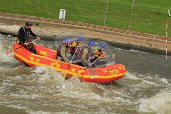 © Octane Photographic Ltd. 2012 World Superbike Championship – European GP – Donington Park. Media Day at the National Watersports Centre, Nottingham. 10th May 2012. Sam Lowes, Leon Haslam, Chaz Davies and Eugene Laverty. Digital Ref : 0324lw7d0943