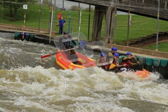 © Octane Photographic Ltd. 2012 World Superbike Championship – European GP – Donington Park. Media Day at the National Watersports Centre, Nottingham. 10th May 2012. Sam Lowes, Leon Haslam, Chaz Davies and Eugene Laverty. Digital Ref : 0324lw7d0987