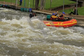 © Octane Photographic Ltd. 2012 World Superbike Championship – European GP – Donington Park. Media Day at the National Watersports Centre, Nottingham. 10th May 2012. Sam Lowes, Leon Haslam, Chaz Davies and Eugene Laverty. Digital Ref : 0324lw7d0993