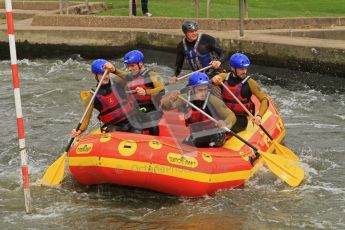 © Octane Photographic Ltd. 2012 World Superbike Championship – European GP – Donington Park. Media Day at the National Watersports Centre, Nottingham. 10th May 2012. Sam Lowes, Leon Haslam, Chaz Davies and Eugene Laverty. Digital Ref : 0324lw7d1026