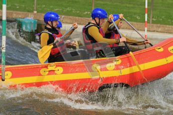 © Octane Photographic Ltd. 2012 World Superbike Championship – European GP – Donington Park. Media Day at the National Watersports Centre, Nottingham. 10th May 2012. Sam Lowes, Leon Haslam, Chaz Davies and Eugene Laverty. Digital Ref : 0324lw7d1148