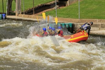 © Octane Photographic Ltd. 2012 World Superbike Championship – European GP – Donington Park. Media Day at the National Watersports Centre, Nottingham. 10th May 2012. Sam Lowes, Leon Haslam, Chaz Davies and Eugene Laverty. Digital Ref : 0324lw7d1176