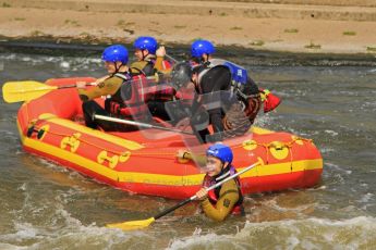 © Octane Photographic Ltd. 2012 World Superbike Championship – European GP – Donington Park. Media Day at the National Watersports Centre, Nottingham. 10th May 2012. Sam Lowes, Leon Haslam, Chaz Davies and Eugene Laverty. Digital Ref : 0324lw7d1221