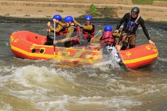 © Octane Photographic Ltd. 2012 World Superbike Championship – European GP – Donington Park. Media Day at the National Watersports Centre, Nottingham. 10th May 2012. Sam Lowes, Leon Haslam, Chaz Davies and Eugene Laverty. Digital Ref : 0324lw7d1231