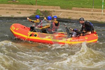 © Octane Photographic Ltd. 2012 World Superbike Championship – European GP – Donington Park. Media Day at the National Watersports Centre, Nottingham. 10th May 2012. Sam Lowes, Leon Haslam, Chaz Davies and Eugene Laverty. Digital Ref : 0324lw7d1235