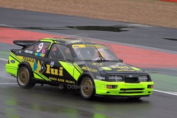 © Carl Jones / Octane Photographic Ltd. Silverstone Classic. Fujifilm Touring Car Trophy 1970-2000. Friday 20th July 2012, Simon Garrad, Ford RS500. Digital Ref : 0413CJ7D0006