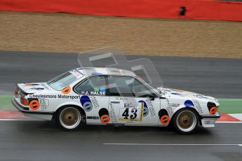 © Carl Jones / Octane Photographic Ltd. Silverstone Classic. Fujifilm Touring Car Trophy 1970-2000. Friday 20th July 2012, Jody Halse, BMW 635. Digital Ref : 0413CJ7D0274