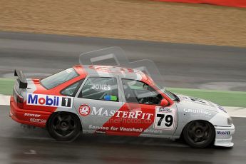 © Carl Jones / Octane Photographic Ltd. Silverstone Classic. Fujifilm Touring Car Trophy 1970-2000. Friday 20th July 2012, Mark Jones, Vauxhall Cavalier. Digital Ref : 0413CJ7D0296