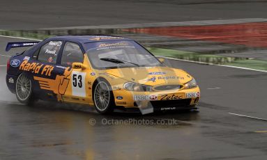 © Carl Jones / Octane Photographic Ltd. Silverstone Classic. Fujifilm Touring Car Trophy 1970-2000. Friday 20th July 2012, Alvin Powell, Ford Mondeo. Digital Ref : 0413CJ7D9757