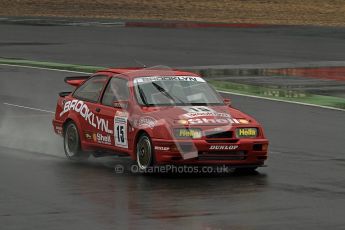 © Carl Jones / Octane Photographic Ltd. Silverstone Classic. Fujifilm Touring Car Trophy 1970-2000. Friday 20th July 2012, Chris Daives, Ford Sierra. Digital Ref : 0413CJ7D9772