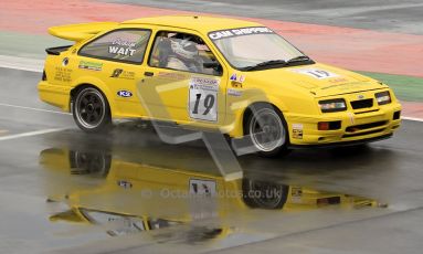 © Carl Jones / Octane Photographic Ltd. Silverstone Classic. Fujifilm Touring Car Trophy 1970-2000. Friday 20th July 2012, Graham Wait, Ford Sierra. Digital Ref : 0413CJ7D9846