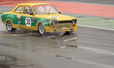 © Carl Jones / Octane Photographic Ltd. Silverstone Classic. Fujifilm Touring Car Trophy 1970-2000. Friday 20th July 2012, Michael Bell, Ford Escort. Digital Ref : 0413CJ7D9849