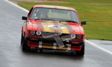 © Carl Jones / Octane Photographic Ltd. Silverstone Classic. Fujifilm Touring Car Trophy 1970-2000. Friday 20th July 2012, Christoper Ballard, Ford Capri. Digital Ref : 0413CJ7D9853