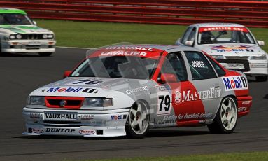 © Carl Jones / Octane Photographic Ltd. Silverstone Classic. Fujifilm Touring Car Trophy 1970-2000. 22nd July 2012. Mark Jones, Vauxhall Cavalier. Digital Ref : 0415CJ7D1289