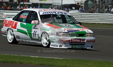 © Carl Jones / Octane Photographic Ltd. Silverstone Classic. Fujifilm Touring Car Trophy 1970-2000. 22nd July 2012. Frank Wrathall, Vauxhall Cavalier. Digital Ref : 0415CJ7D1434