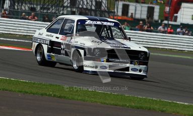 © Carl Jones / Octane Photographic Ltd. Silverstone Classic. Fujifilm Touring Car Trophy 1970-2000. 22nd July 2012. Mark Wright, Ford RS1800. Digital Ref : 0415CJ7D1462