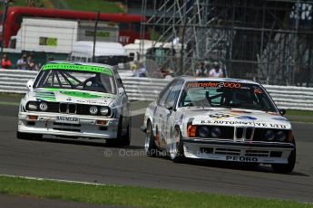 © Carl Jones / Octane Photographic Ltd. Silverstone Classic. Fujifilm Touring Car Trophy 1970-2000. 22nd July 2012. Jody Halse, BMW 635. Digital Ref : 0415CJ7D1496