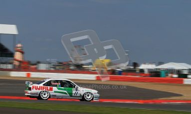 © Carl Jones / Octane Photographic Ltd. Silverstone Classic. Fujifilm Touring Car Trophy 1970-2000. 22nd July 2012. Frank Wrathall, Vauxhall Cavalier. Digital Ref : 0415CJ7D1536