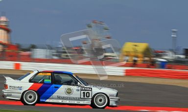 © Carl Jones / Octane Photographic Ltd. Silverstone Classic. Fujifilm Touring Car Trophy 1970-2000. 22nd July 2012. Mark Smith, BMW E30 M3. Digital Ref : 0415CJ7D1567