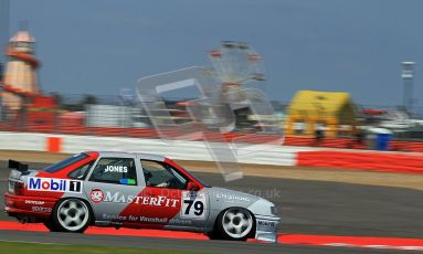 © Carl Jones / Octane Photographic Ltd. Silverstone Classic. Fujifilm Touring Car Trophy 1970-2000. 22nd July 2012. Mark Jones, Vauxhall Cavalier. Digital Ref : 0415CJ7D1579