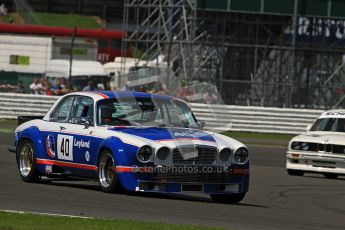 © Carl Jones / Octane Photographic Ltd. Silverstone Classic. Fujifilm Touring Car Trophy 1970-2000. 22nd July 2012. Paul Pochciol, Jaguar XJ12. Digital Ref : 0415CJ7D1723