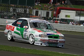 © Carl Jones / Octane Photographic Ltd. Silverstone Classic. Fujifilm Touring Car Trophy 1970-2000. 22nd July 2012. Frank Wrathall, Vauxhall Cavalier. Digital Ref : 0415CJ7D1804