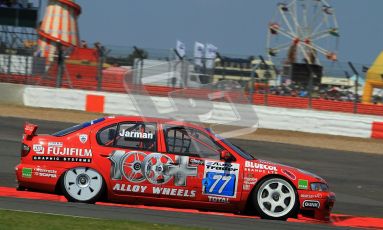 © Carl Jones / Octane Photographic Ltd. Silverstone Classic. Fujifilm Touring Car Trophy 1970-2000. 22nd July 2012. Dave Jarman, Nissan Primera. Digital Ref : 0415CJ7D1838