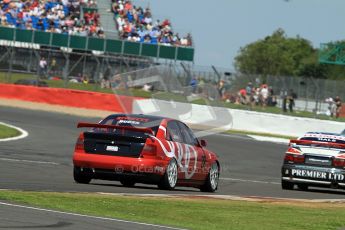 © Carl Jones / Octane Photographic Ltd. Silverstone Classic. Fujifilm Touring Car Trophy 1970-2000. 22nd July 2012. Werner Huber, Audi A4. Digital Ref : 0415CJ7D2003