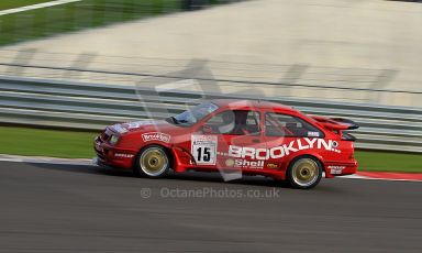 © Carl Jones / Octane Photographic Ltd. Silverstone Classic. Fujifilm Touring Car Trophy 1970-2000. Chris Daives, Ford Sierra. 21st July 2012. Digital Ref : 0414CJ7D0696