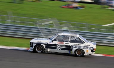 © Carl Jones / Octane Photographic Ltd. Silverstone Classic. Fujifilm Touring Car Trophy 1970-2000. Mark Wright, Ford RS1800. 21st July 2012. Digital Ref : 0414CJ7D0719
