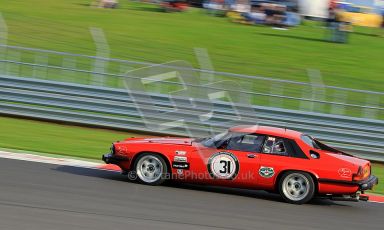 © Carl Jones / Octane Photographic Ltd. Silverstone Classic. Fujifilm Touring Car Trophy 1970-2000. Richard Masters, Jaguar XJS. 21st July 2012. Digital Ref : 0414CJ7D0805