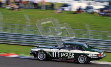 © Carl Jones / Octane Photographic Ltd. Silverstone Classic. Fujifilm Touring Car Trophy 1970-2000. Ant. Scragg, Jaguar XJS. 21st July 2012. Digital Ref : 0414CJ7D0922