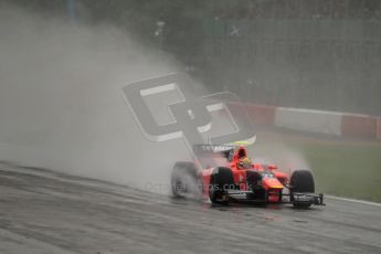 © 2012 Octane Photographic Ltd. British GP Silverstone - Friday 6th July 2012 - GP2 Practice - Carlin - Rio Haryanto. Digital Ref : 0398lw1d2388