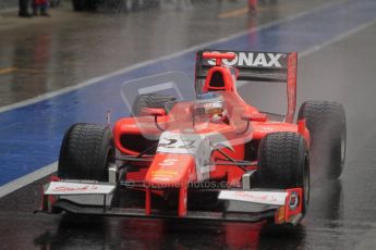 © 2012 Octane Photographic Ltd. British GP Silverstone - Friday 6th July 2012 - GP2 Practice - Arden International - Simon Trummer. Digital Ref : 0398lw1d2620