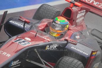 © 2012 Octane Photographic Ltd. British GP Silverstone - Friday 6th July 2012 - GP2 Practice - Venezuela GP Lazarus - Fabrizio Crestani. Digital Ref : 0398lw1d2669