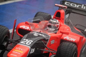 © 2012 Octane Photographic Ltd. British GP Silverstone - Friday 6th July 2012 - GP2 Practice - Carlin - Max Chilton. Digital Ref :0398lw1d2750