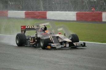 © 2012 Octane Photographic Ltd. British GP Silverstone - Friday 6th July 2012 - GP2 Qualifying - Lotus GP - James Calado. Digital Ref : 0399lw1d2949