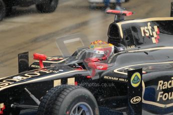 © 2012 Octane Photographic Ltd. British GP Silverstone - Friday 6th July 2012 - GP2 Qualifying - Lotus GP - James Calado. Digital Ref : 0399lw1d3086